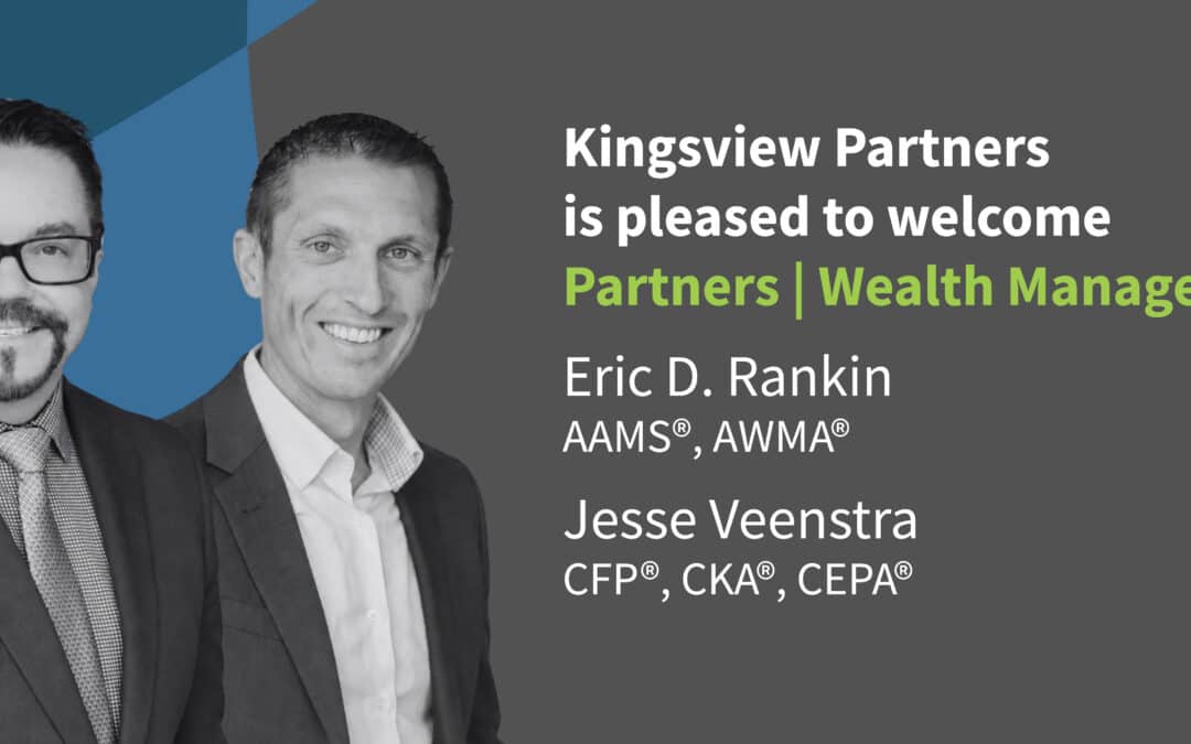 Kingsview Partners Welcomes Eric D. Rankin and Jesse Veenstra to Lead Northwest Iowa Wealth Management Practice